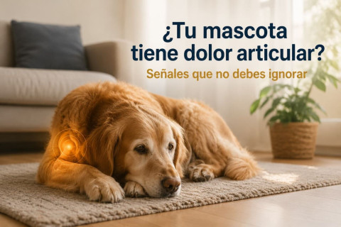 ¿Tu mascota tiene dolor articular? Señales que no debes ignorar